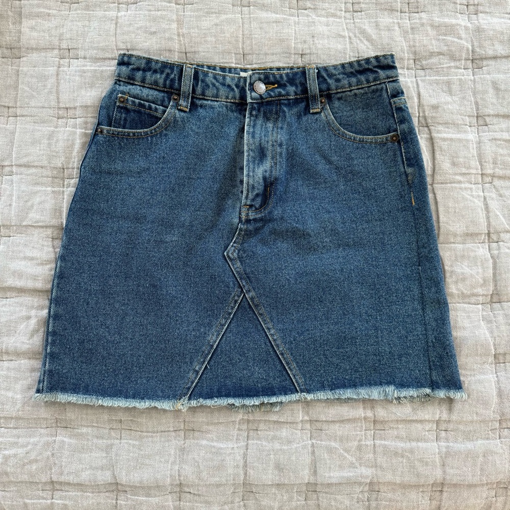 Top Shop Denim Skirt